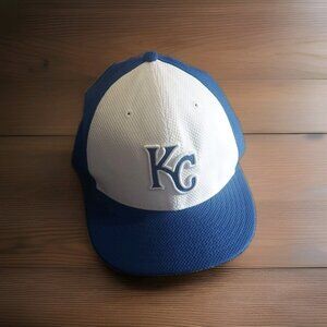 Kansas City Royals MLB Baseball Team Cap Hat Adult Mens Fitted Size 7 MLB Witt